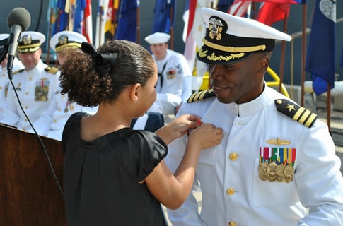 Military YOY Ryan and her dad